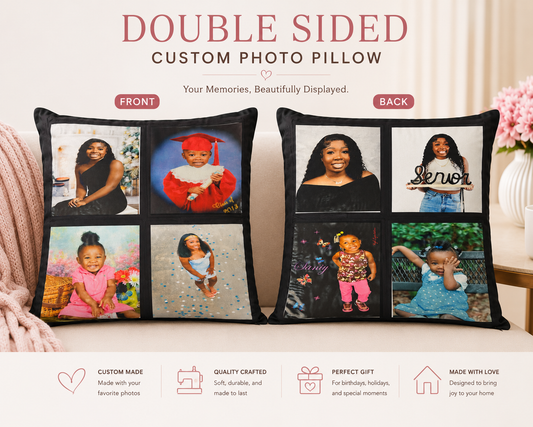 Custom 8 Panel  Pillow