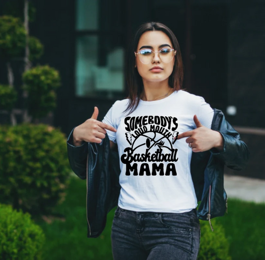 Loud Mouth Basketball Mama