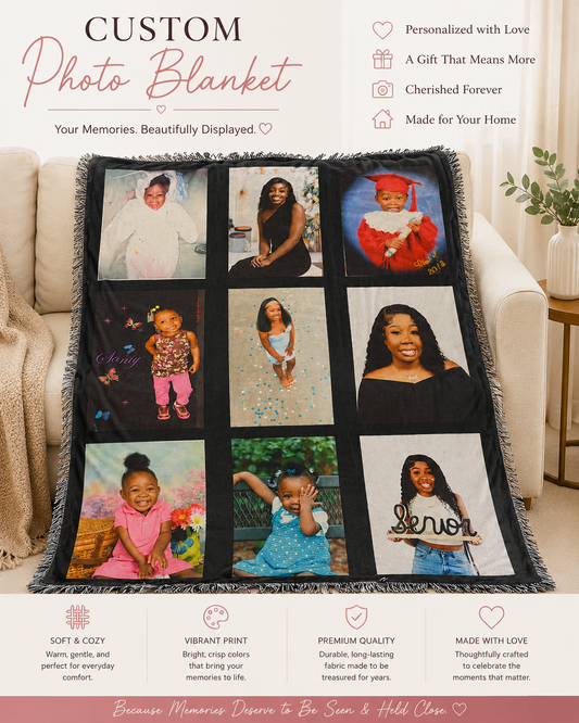 9 Panel Custom Blanket