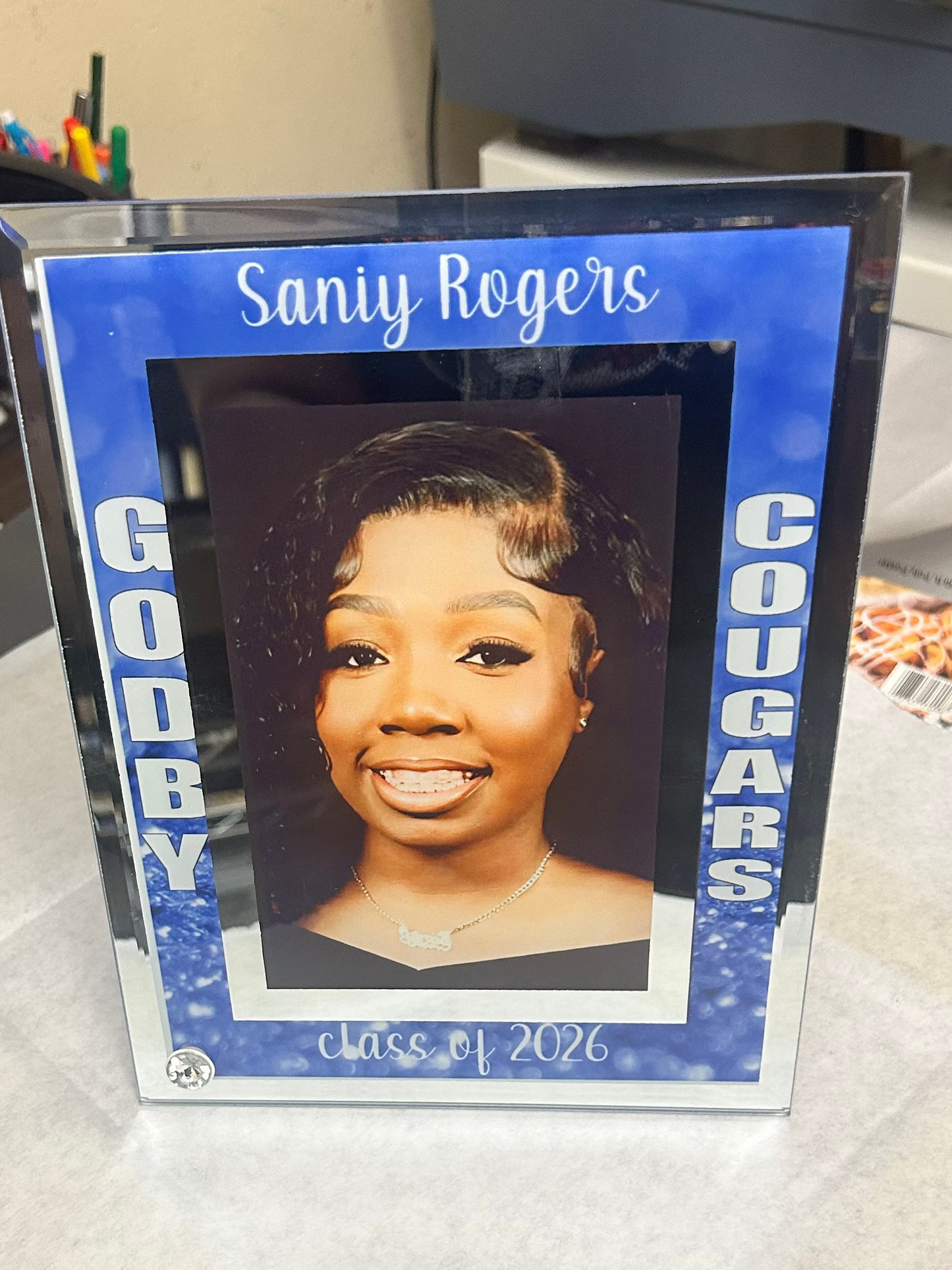 Custom Photo Mirror Frame