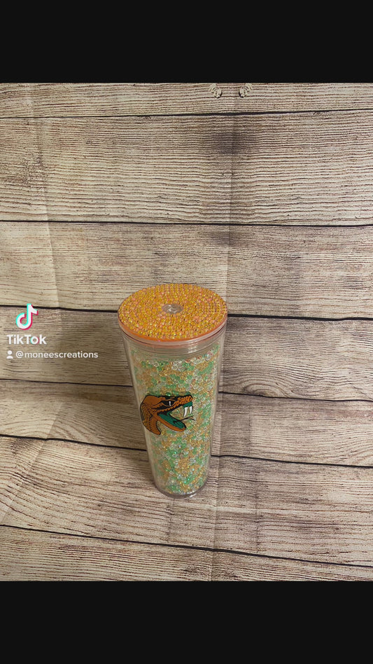 Rhinestone Tumbler