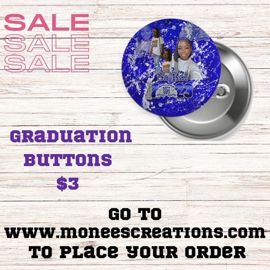 Graduation Buttons